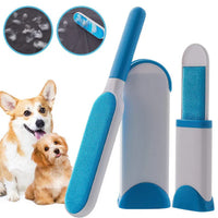 Pet Hair Remover Brush for Dogs and Cats with Efficient Double-Sided Self-Cleaning Base, Animal Hair Removal Tool